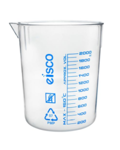 Beaker - TPX, 2000 x 50ml.